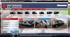 Desktop Screenshot of pattersonrv.com